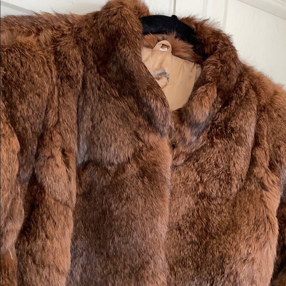 Ladies Rabbit Fur Jacket - Picture 7 of 8